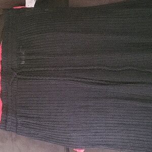 Black Knit Skirt